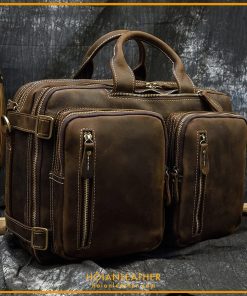 Cặp da thật Hội An đựng Laptop