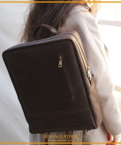 Balo nữ da bò sáp